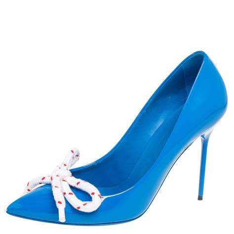 burberry blue pumps